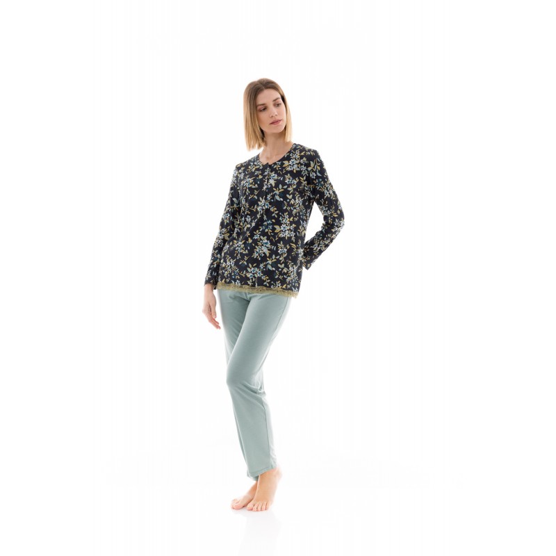 W1361 - Type - PYJAMA MINT NIGHT- (W1361) W1361 - Type - PYJAMA MINT NIGHT- (W1361)