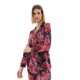 W1364 - Type - PYJAMA BUTTONED MAGENTA FLOWER- (W1364) W1364 - Type - PYJAMA BUTTONED MAGENTA FLOWER- (W1364)