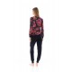 W1366 - Type - PYJAMA MAGENTA FLOWER- (W1366) W1366 - Type - PYJAMA MAGENTA FLOWER- (W1366)