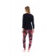 W1367 - Type - PYJAMA MAGENTA FLOWER- (W1367) W1367 - Type - PYJAMA MAGENTA FLOWER- (W1367)