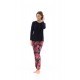 W1368 - Type - PYJAMA MAGENTA FLOWER- (W1368)