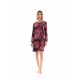 W1369 - Type - NIGHTGOWN MAGENTA FLOWER- (W1369)