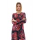 W1369 - Type - NIGHTGOWN MAGENTA FLOWER- (W1369)