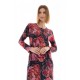 W1369 - Type - NIGHTGOWN MAGENTA FLOWER- (W1369)
