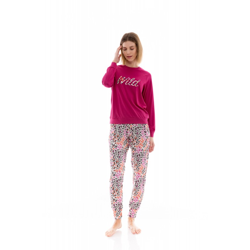 W1373 - Type - PYJAMA WHITE LEO- (W1373) W1373 - Type - PYJAMA WHITE LEO- (W1373)