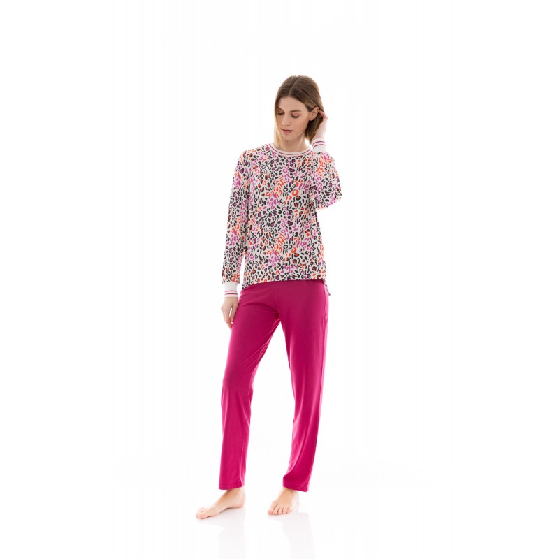 W1374 - Type - PYJAMA WHITE LEO- (W1374)