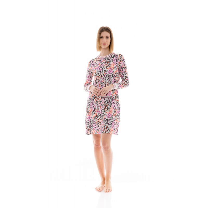 W1375 - Type - NIGHTGOWN WHITE LEO- (W1375) W1375 - Type - NIGHTGOWN WHITE LEO- (W1375)