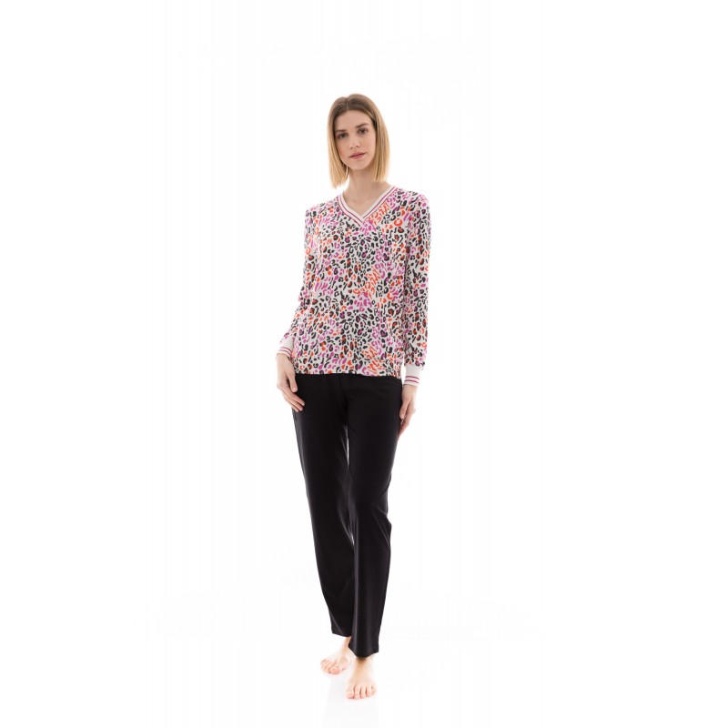 W1376 - Type - PYJAMA V WHITE LEO- (W1376) W1376 - Type - PYJAMA V WHITE LEO- (W1376)