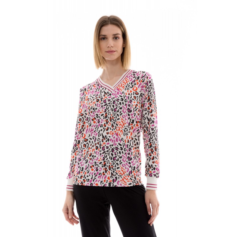 W1376 - Type - PYJAMA V WHITE LEO- (W1376) W1376 - Type - PYJAMA V WHITE LEO- (W1376)
