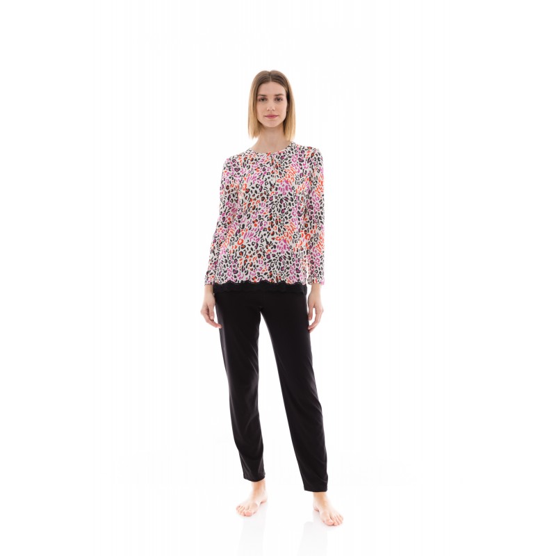 W1377 - Type - PYJAMA WHITE LEO- (W1377) W1377 - Type - PYJAMA WHITE LEO- (W1377)