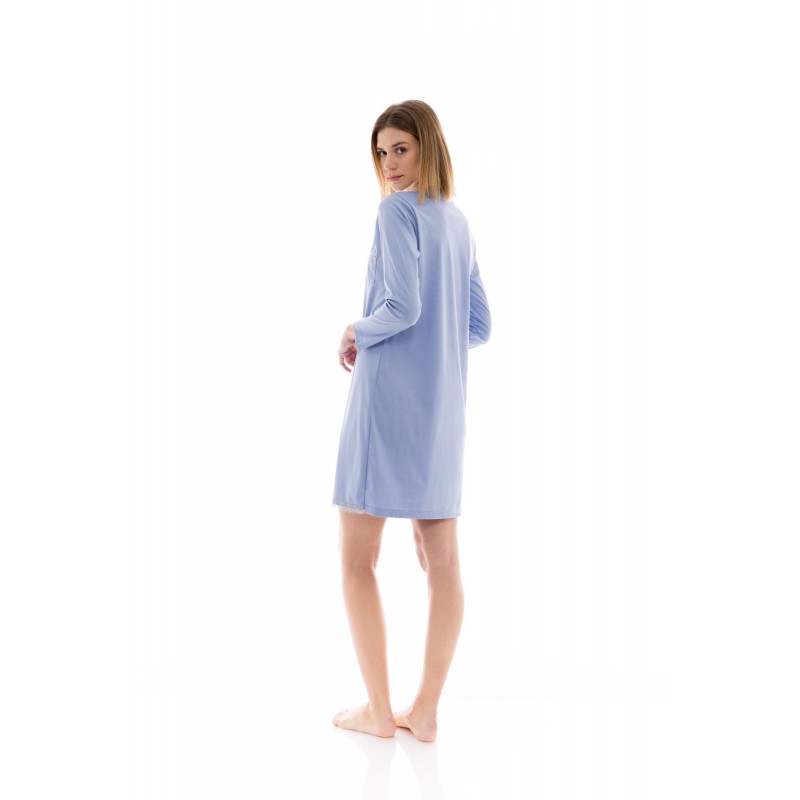 W1409 - Type - NIGHTGOWN BLUE DREAMS- (W1409)