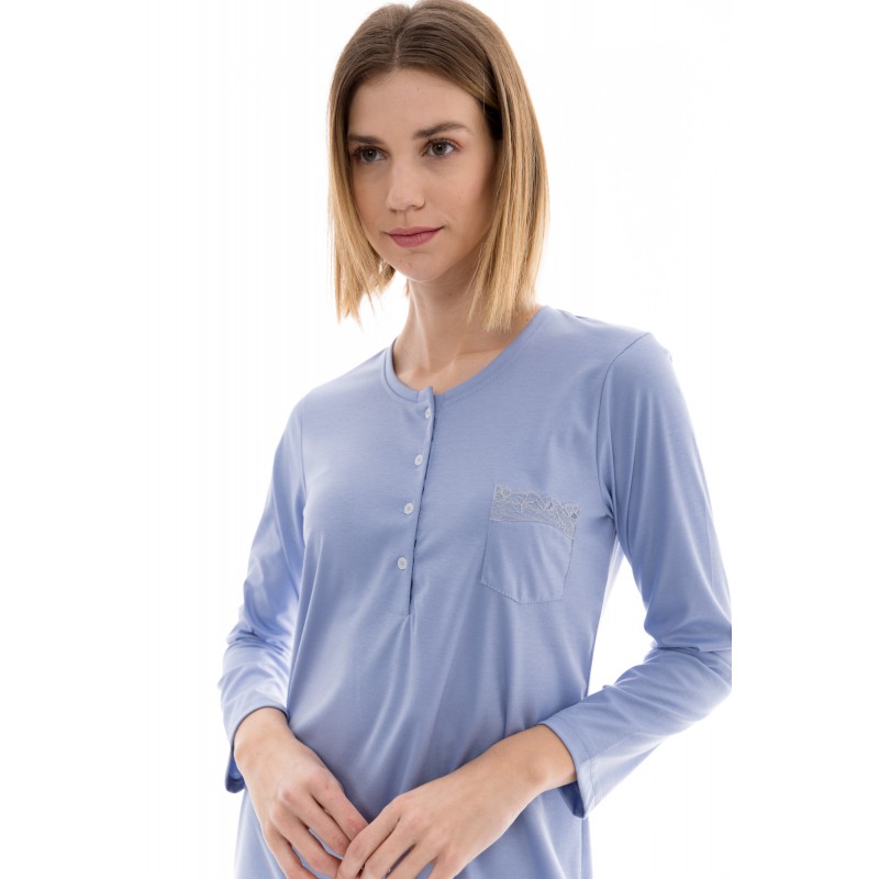 W1409 - Type - NIGHTGOWN BLUE DREAMS- (W1409)