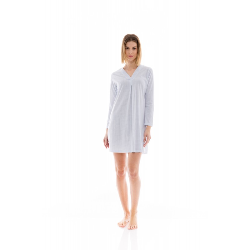 W1411 - Type - NIGHTGOWN V BLUE DREAMS- (W1411) W1411 - Type - NIGHTGOWN V BLUE DREAMS- (W1411)