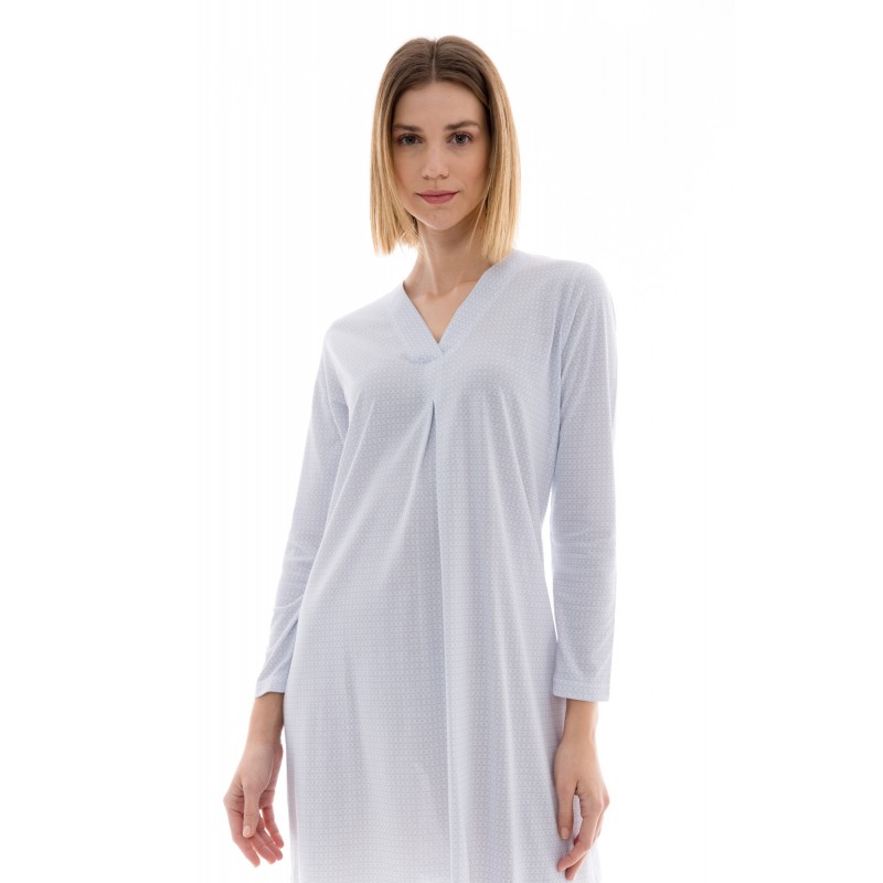W1411 - Type - NIGHTGOWN V BLUE DREAMS- (W1411) W1411 - Type - NIGHTGOWN V BLUE DREAMS- (W1411)