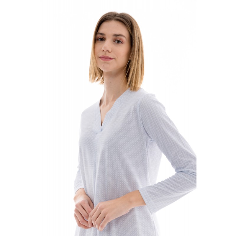 W1411 - Type - NIGHTGOWN V BLUE DREAMS- (W1411) W1411 - Type - NIGHTGOWN V BLUE DREAMS- (W1411)
