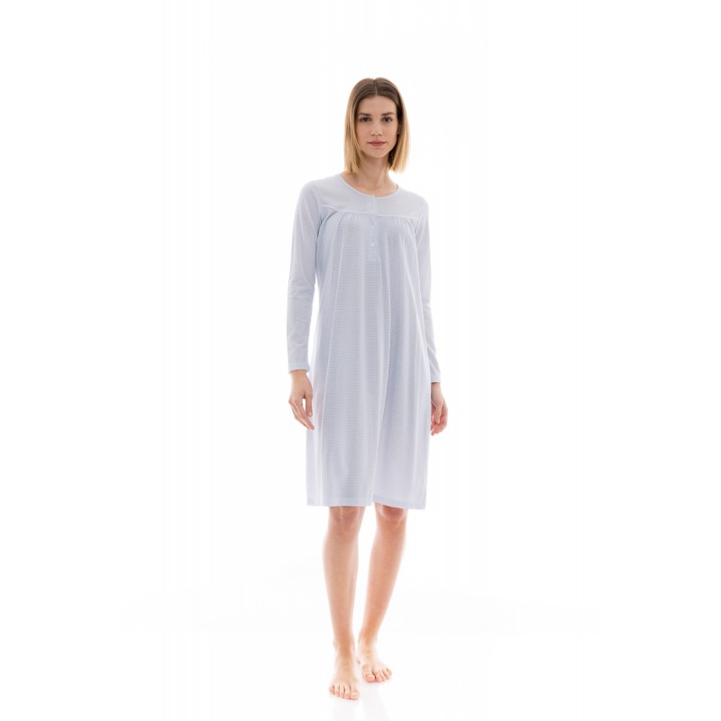 W1412 - Type - NIGHTGOWN CLASSIC BLUE DREAMS- (W1412) W1412 - Type - NIGHTGOWN CLASSIC BLUE DREAMS- (W1412)