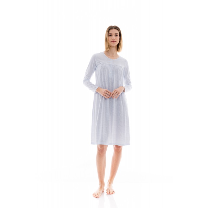 W1412 - Type - NIGHTGOWN CLASSIC BLUE DREAMS- (W1412) W1412 - Type - NIGHTGOWN CLASSIC BLUE DREAMS- (W1412)