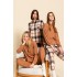 W1415 - Type - PYJAMA BUTTONED AUTUMN PLAID- (W1415)