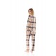 W1415 - Type - PYJAMA BUTTONED AUTUMN PLAID- (W1415) W1415 - Type - PYJAMA BUTTONED AUTUMN PLAID- (W1415)