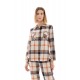 W1415 - Type - PYJAMA BUTTONED AUTUMN PLAID- (W1415) W1415 - Type - PYJAMA BUTTONED AUTUMN PLAID- (W1415)