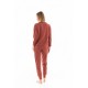 W1431 - Earth Red - HOMEWEAR SOFT STRETCH- (W1431) W1431 - Earth Red - HOMEWEAR SOFT STRETCH- (W1431)