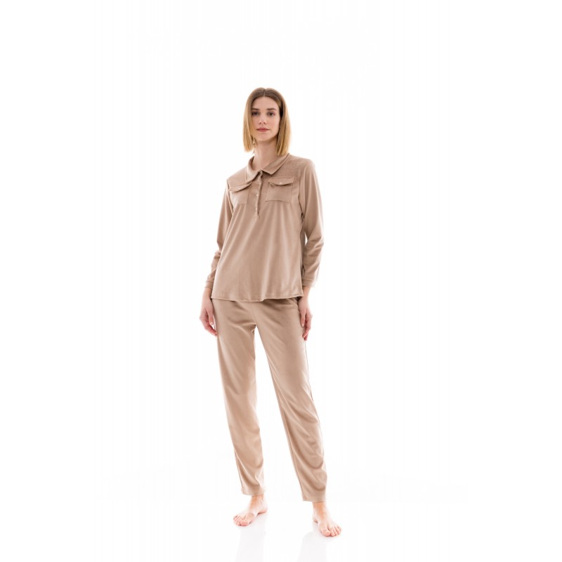 W1435 - Skin - PYJAMA SOFT VELVET- (W1435) W1435 - Skin - PYJAMA SOFT VELVET- (W1435)