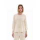 W1437 - White - PYJAMA SOFT VELVET- (W1437) W1437 - White - PYJAMA SOFT VELVET- (W1437)