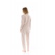 W1442 - Skin - PYJAMA BUTTONED VELVET STRIPE- (W1442) W1442 - Skin - PYJAMA BUTTONED VELVET STRIPE- (W1442)