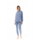 W1462 - Blue Cloud - HOMEWEAR SOFT SOLID- (W1462) W1462 - Blue Cloud - HOMEWEAR SOFT SOLID- (W1462)