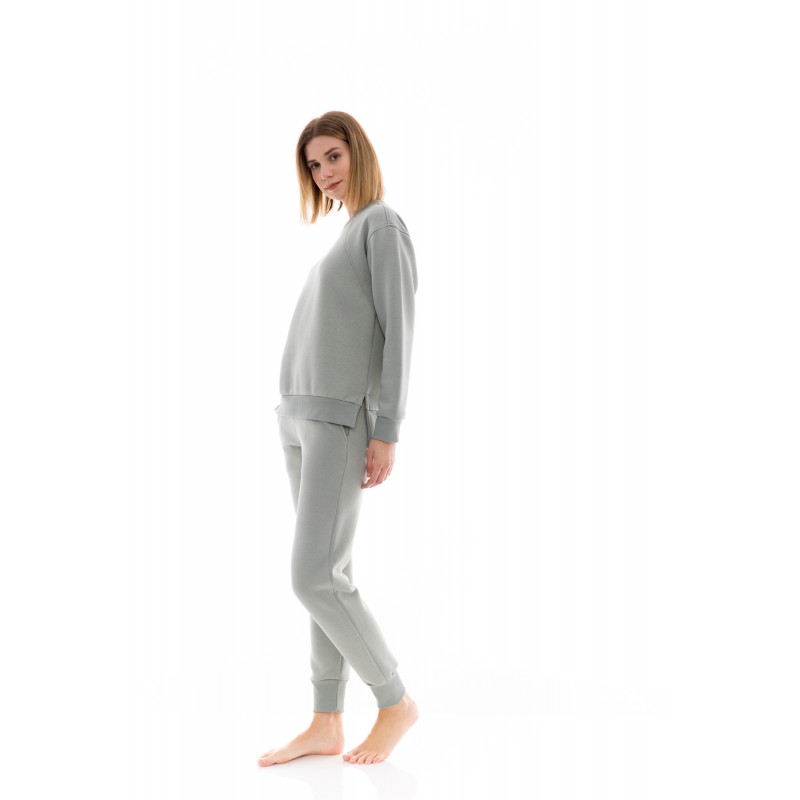 W1463 - Aqua - HOMEWEAR SOFT SOLID- (W1463) W1463 - Aqua - HOMEWEAR SOFT SOLID- (W1463)