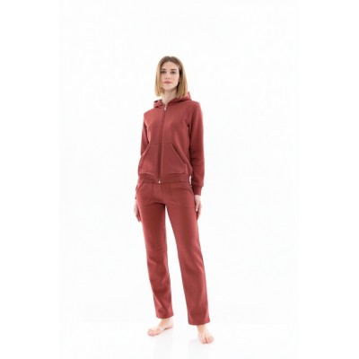 W1465 - Earth Red - TRUCKSUIT HOOD SOFT SOLID- (W1465)