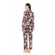 W1507 - Type - PYJAMA BUTTONED ORANGE LEAF- (W1507) W1507 - Type - PYJAMA BUTTONED ORANGE LEAF- (W1507)