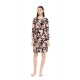 W1511 - Type - NIGHTGOWN ORANGE LEAF- (W1511) W1511 - Type - NIGHTGOWN ORANGE LEAF- (W1511)