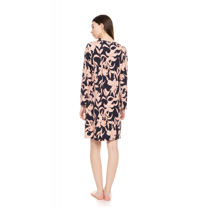 W1511 - Type - NIGHTGOWN ORANGE LEAF- (W1511) W1511 - Type - NIGHTGOWN ORANGE LEAF- (W1511)