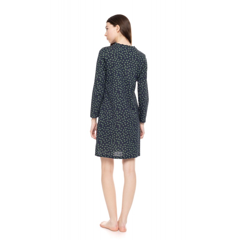 W1520 - Type - NIGHTGOWN GREEN DOT- (W1520) W1520 - Type - NIGHTGOWN GREEN DOT- (W1520)