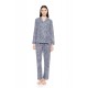 W1525 - Type - PYJAMA BUTTONED GREY LEO- (W1525) W1525 - Type - PYJAMA BUTTONED GREY LEO- (W1525)