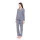 W1525 - Type - PYJAMA BUTTONED GREY LEO- (W1525) W1525 - Type - PYJAMA BUTTONED GREY LEO- (W1525)