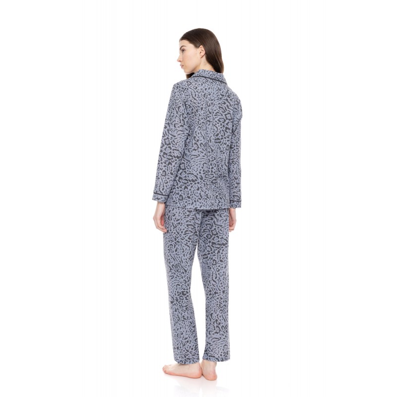 W1525 - Type - PYJAMA BUTTONED GREY LEO- (W1525) W1525 - Type - PYJAMA BUTTONED GREY LEO- (W1525)