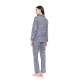 W1525 - Type - PYJAMA BUTTONED GREY LEO- (W1525) W1525 - Type - PYJAMA BUTTONED GREY LEO- (W1525)