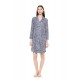 W1526 - Type - NIGHTGOWN BUTTONED GREY LEO- (W1526) W1526 - Type - NIGHTGOWN BUTTONED GREY LEO- (W1526)
