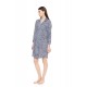 W1526 - Type - NIGHTGOWN BUTTONED GREY LEO- (W1526) W1526 - Type - NIGHTGOWN BUTTONED GREY LEO- (W1526)