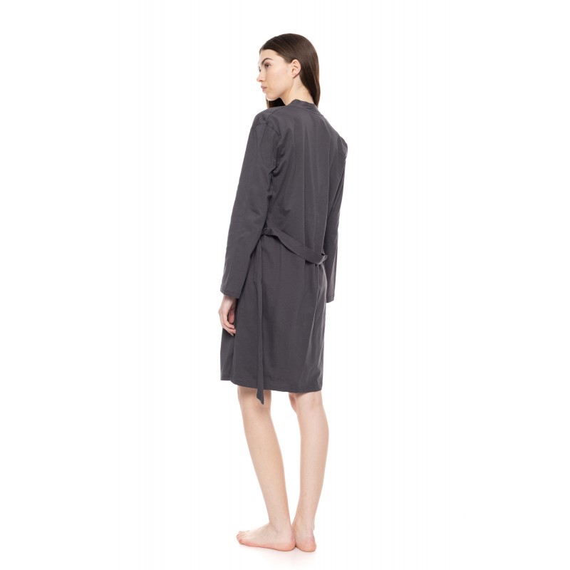 W1527 - Type - NIGHTGOWN 2PCS SET GREY LEO- (W1527) W1527 - Type - NIGHTGOWN 2PCS SET GREY LEO- (W1527)