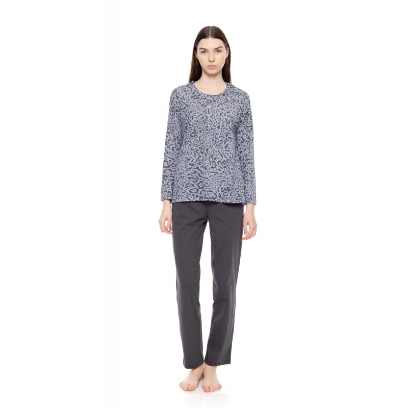 W1528 - Type - PYJAMA GREY LEO- (W1528) W1528 - Type - PYJAMA GREY LEO- (W1528)