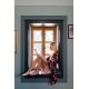 W1542 - Type - NIGHTGOWN SET 2 PCS MAGENDA FLOWER- (W1542) W1542 - Type - NIGHTGOWN SET 2 PCS MAGENDA FLOWER- (W1542)