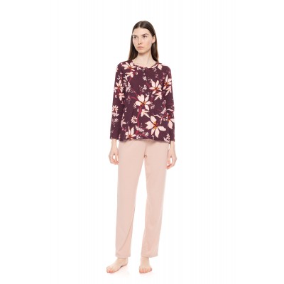 W1544 - Type - PYJAMA MAGENDA FLOWER- (W1544)
