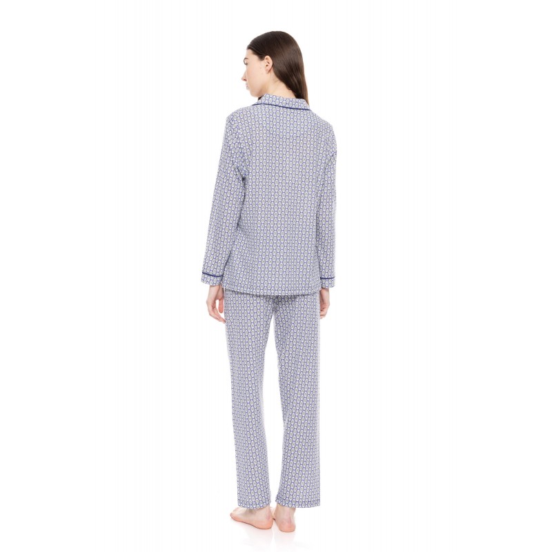 W1551 - Type - PYJAMA BUTTONED GEO LOVERS- (W1551) W1551 - Type - PYJAMA BUTTONED GEO LOVERS- (W1551)