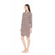 W1562 - Type - NIGHTGOWN FOREST GREEN GEO- (W1562) W1562 - Type - NIGHTGOWN FOREST GREEN GEO- (W1562)