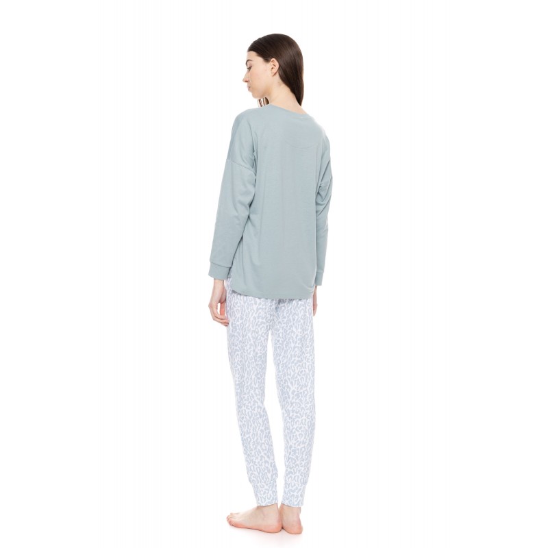 W1575 - Type - PYJAMA AQUA LEO- (W1575) W1575 - Type - PYJAMA AQUA LEO- (W1575)