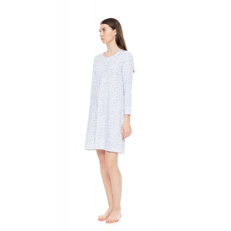 W1580 - Type - NIGHTGOWN AQUA LEO- (W1580) W1580 - Type - NIGHTGOWN AQUA LEO- (W1580)