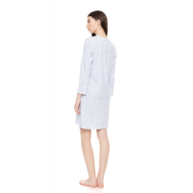 W1580 - Type - NIGHTGOWN AQUA LEO- (W1580) W1580 - Type - NIGHTGOWN AQUA LEO- (W1580)
